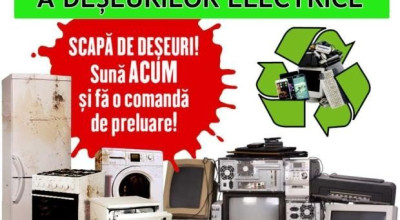 O nouă campanie de colectare gratuită a deșeurilor electrice și electronice
