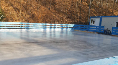 De mâine, patinoarul din parcul Trivale se deschide!