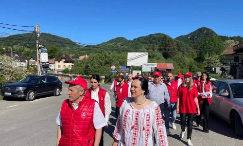Ministrul Simona Bucura-Oprescu, din nou în mijlocul muscelenilor: “PSD are cei mai buni candidați la primării și consiliile locale!”