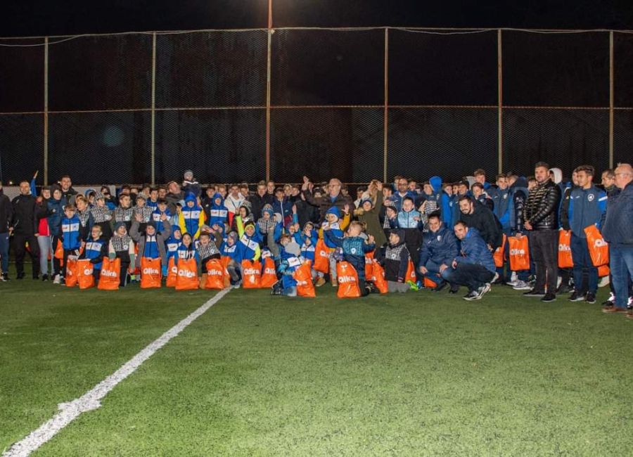 Vicepreședintele CJ Argeș, Adrian Bughiu, la premierea campionilor de la Unirea Bascov