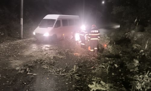 Primele probleme în Argeș din pricina furtunii!