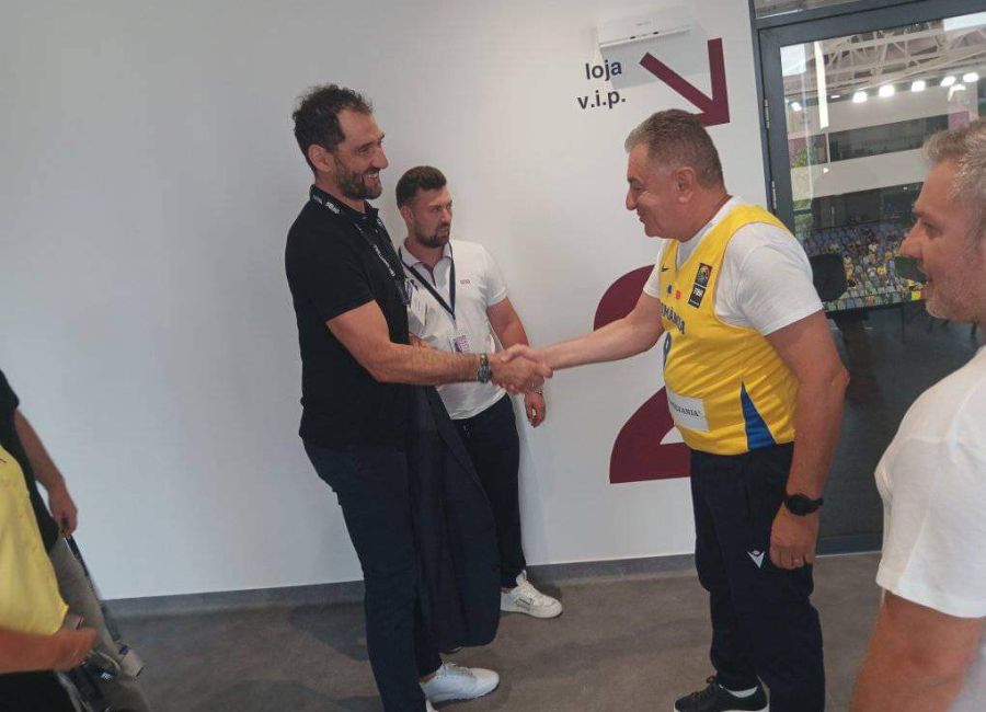 Naționala de baschet, calificare sub ochii primarului Cristian Gentea