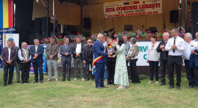 Momente de sărbătoare în comuna Lerești!