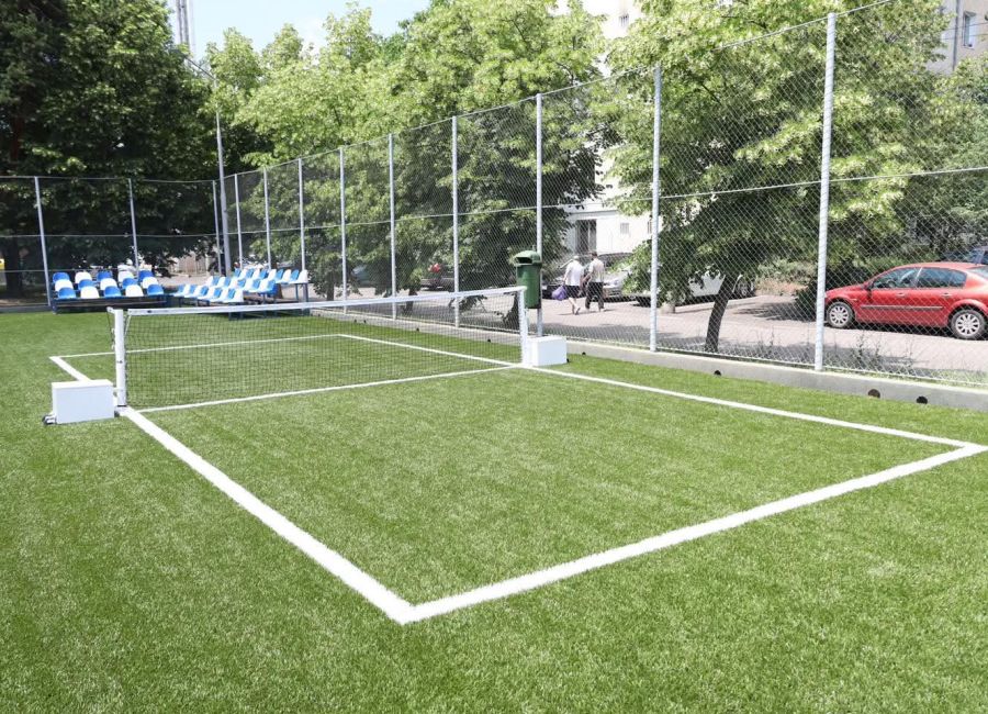 Terenul de sport „San Siro” din cartierul Ceair, din nou funcțional