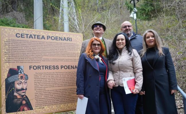 Cetatea Poenari, redeschisă! “Între munte și cer, alături de istorie și oameni inimoși”