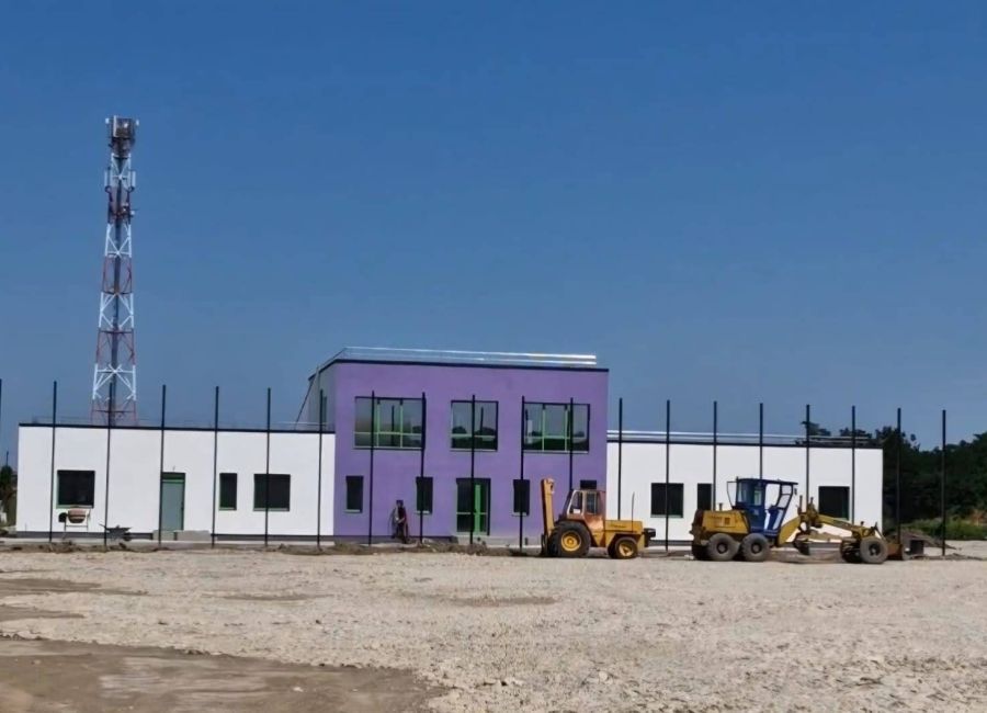 Primarul Gentea a verificat stadiul lucrărilor la noua bază sportivă din Prundu