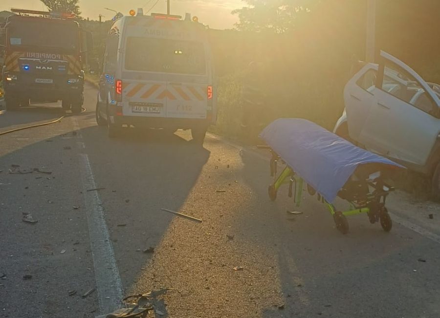 Accident GRAV în Argeș! Polițist, în stare GRAVĂ!