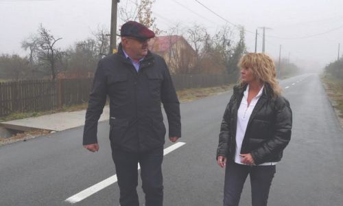 S-a asfaltat DJ 703 Morărești – Cuca