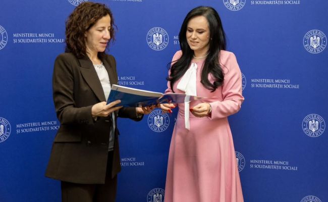 Ministrul Simona Bucura-Oprescu, reuniune bilaterală cu comisarul european Roxana Mînzatu