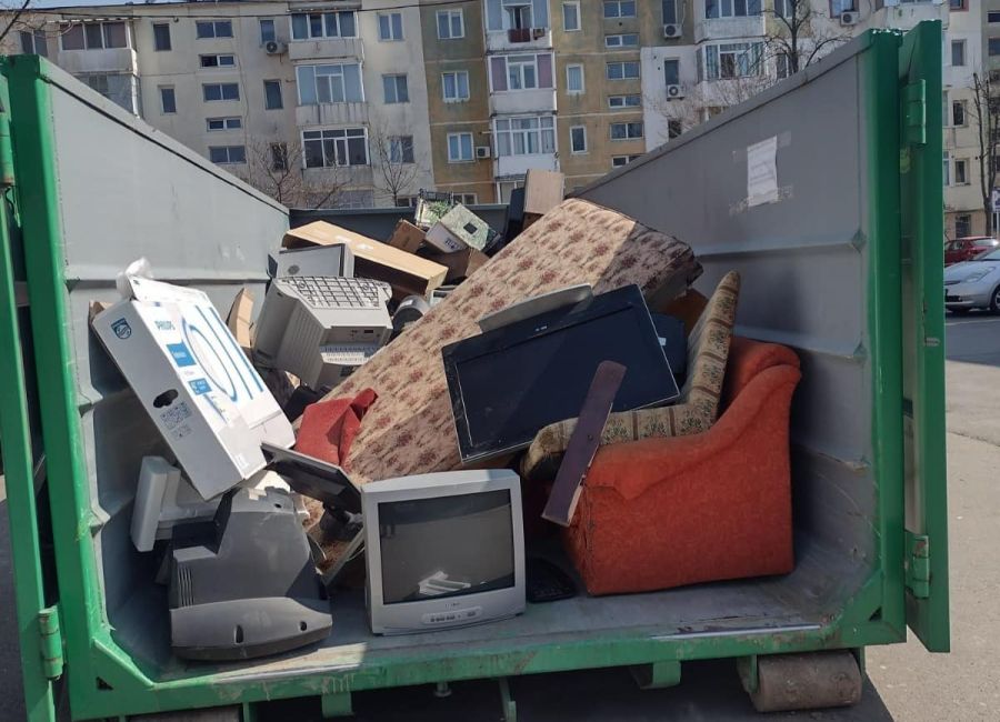 Campanie de colectare GRATUITĂ a deșeurilor voluminoase și DEEE