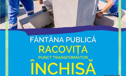 Anunț important pentru locuitorii cartierului Racovița