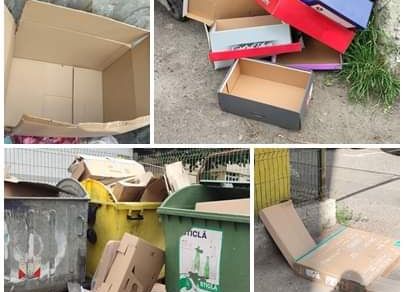 Recomandări pentru depozitarea corectă a deșeurilor din HÂRTIE/CARTON la platformele de colectare!