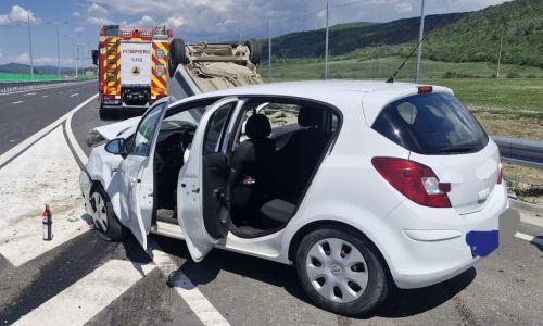 Accident cu două victime pe A1!