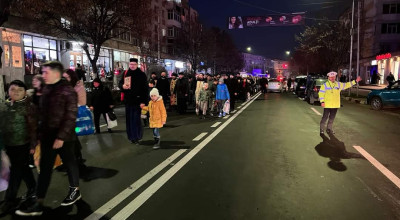 La Mioveni este păstrată tradiția colindului
