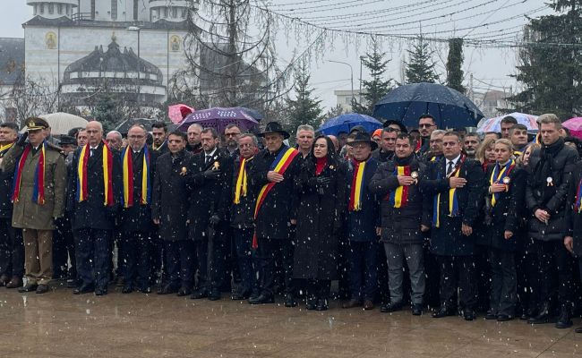 Ziua Naţională a României a fost celebrată cu cinste la Mioveni