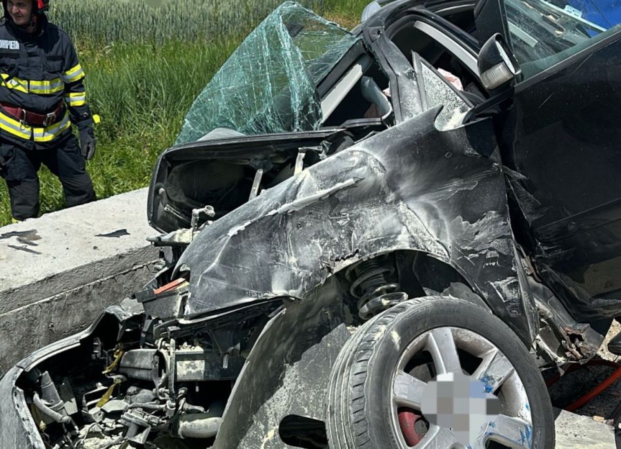 ACUM! Accident GRAV în Argeș! Persoană ÎNCARCERATĂ