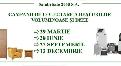 Miercuri, 24 ianuarie, programul de colectare a deșeurilor în Pitești