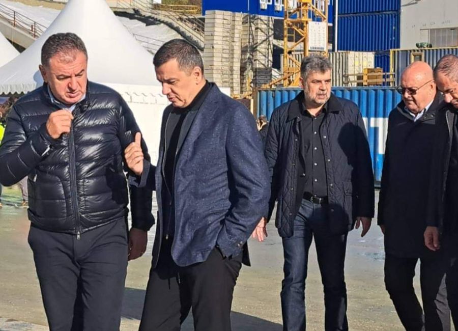 Primarul Cristian Gentea, întâlnire cu premierul Ciolacu și ministrul Sorin Grindeanu