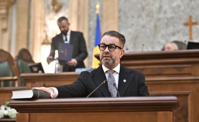 Ovidiu Puiu a depus jurământul pentru un nou mandat de senator