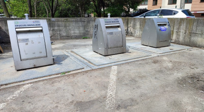 Containerele îngropate sunt disponibile spre utilizare și în cartierul Craiovei