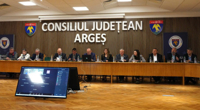 Consiliul Județean Argeș a aprobat bugetul județului pe anul 2026