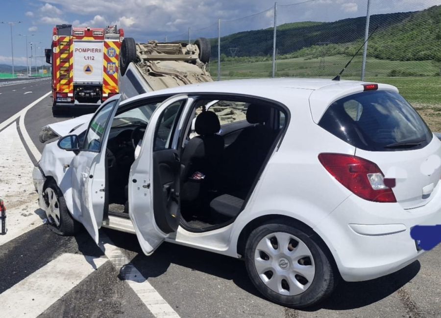 Accident cu două victime pe A1!