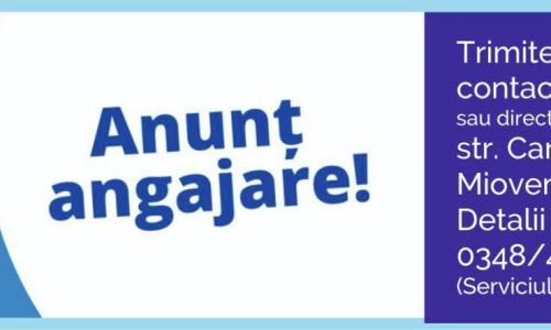 Servicii Edilitare pentru Comunitate Mioveni ANGAJEAZĂ