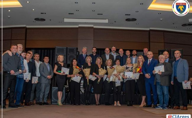 Ion Mînzînă a fost prezent la Gala Sportului Școlar Argeșean