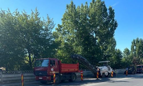 Lucrări importante la intrările în municipiul Pitești