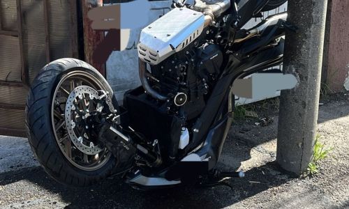 Accident cu MOTOCICLIST în Pitești!