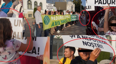 Liberalii piteșteni FĂRĂ LIMITE! Copii și proteste neautorizate...