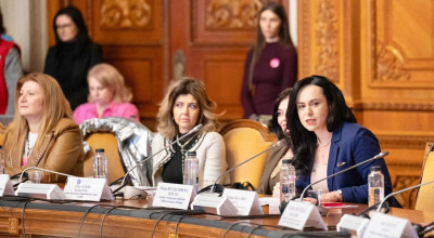 Simona Bucura Oprescu, prezentă la o conferinţă despre drepturile femeilor