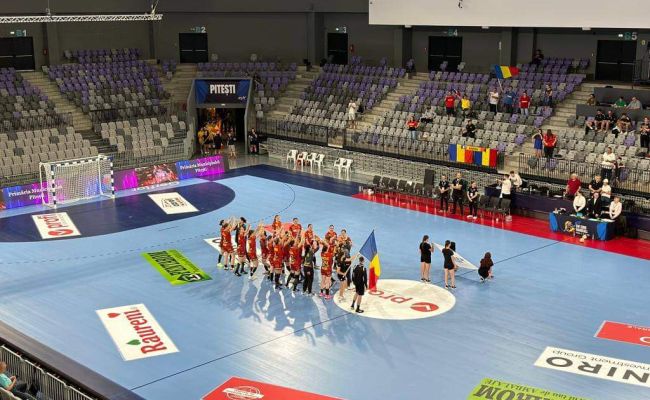 Regal handbalistic la Pitești Arena