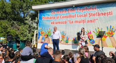 Ziua Internațională a Copilului a fost celebrată la Ștefănești