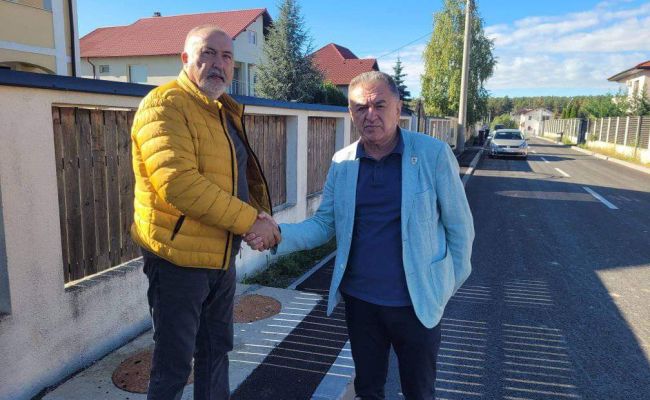 Încă o stradă din Pitești a fost MODERNIZATĂ