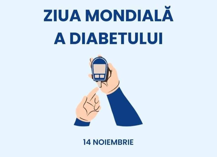 Ziua Mondială a diabetului va fi marcată la Mioveni! Testări GRATUITE