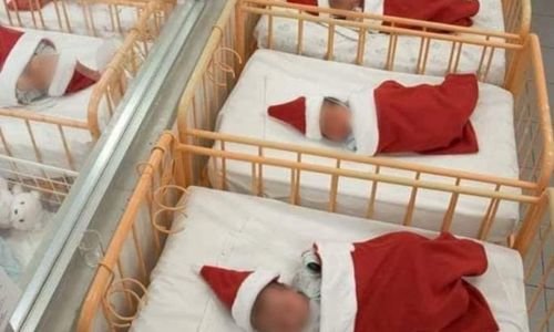 8 copii s-au născut de Crăciun la maternitatea Spitalului Județean