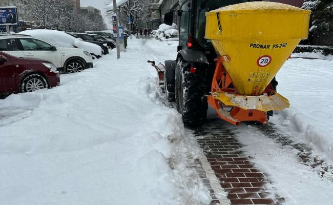 Primarul Gentea, mesaj de mulțumire pentru echipele care au muncit la deszăpezirea municipiului Pitești