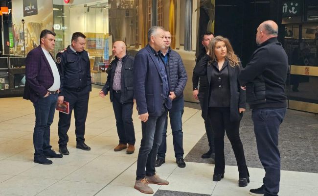 Prefectul județului Argeș, vizită de lucru la Argeș Mall