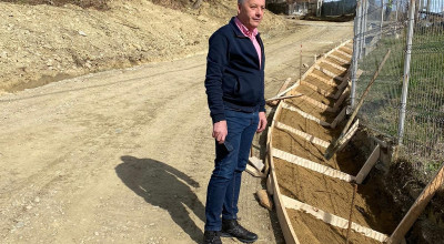Lucrări de modernizare a mai multor străzi din comuna Valea Iaşului