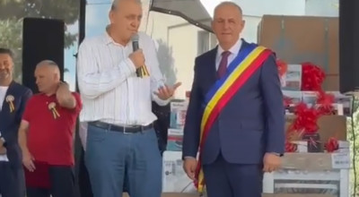 Ion Georgescu, mesaj de felicitare pentru primarul Nicolae Velcea: "Asta îşi doreau locuitorii oraşului Ştefăneşti"