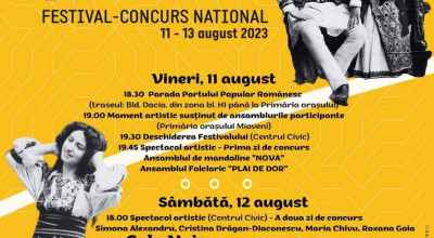 Folclorul autentic revine la Mioveni