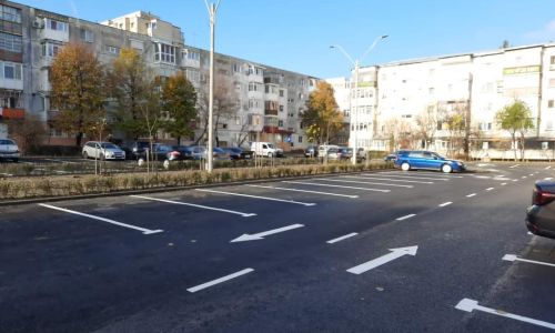 Parcare modernă în cartierul Prundu