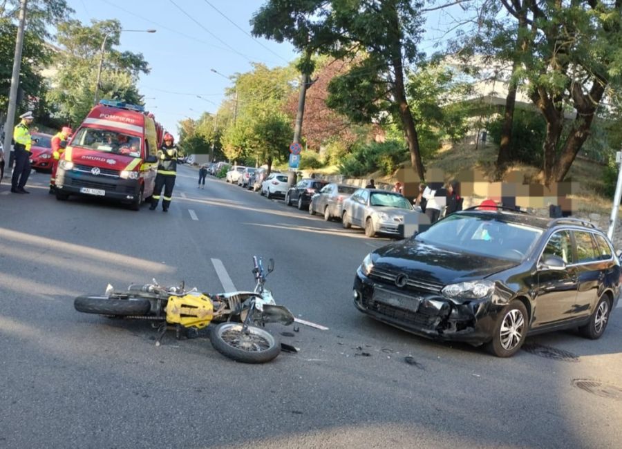 Accident în centrul Piteştiului!