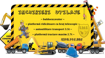 SEdC Mioveni oferă spre închiriere autovehicule și utilaje