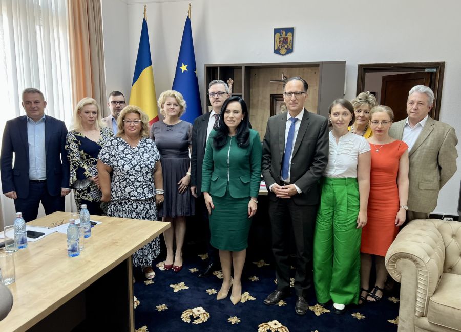 Ministrul Muncii, întâlnire cu Ambasadorul Germaniei în România
