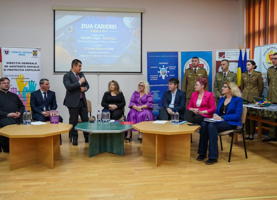 Tinerii instituționalizați au impresionat la "Ziua Carierei"