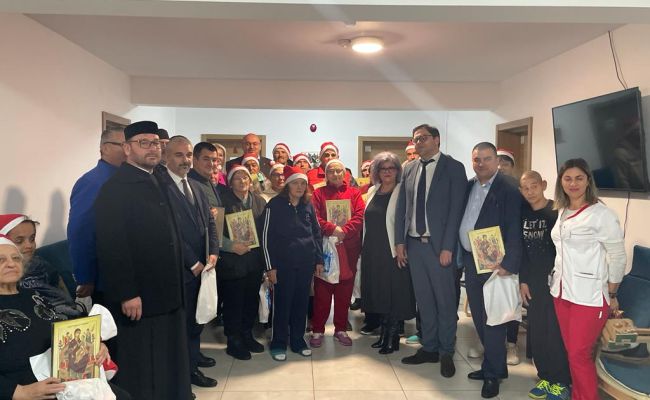 Momente emoționante! Președințele CJ Argeș, cu daruri la un centru DGASPC