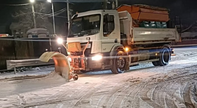 Ample acțiuni de deszăpezire la Ștefănești!