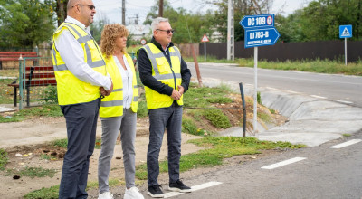 Drum modernizat în comuna Căteasca! Legătură directă cu Autostrada A1 pentru mii de argeșeni